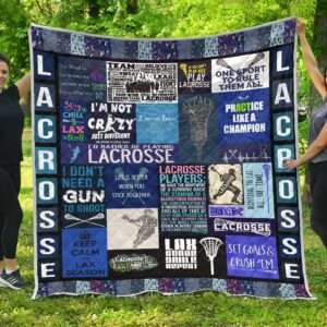 Lacrosse Boy Quilt  Quilt